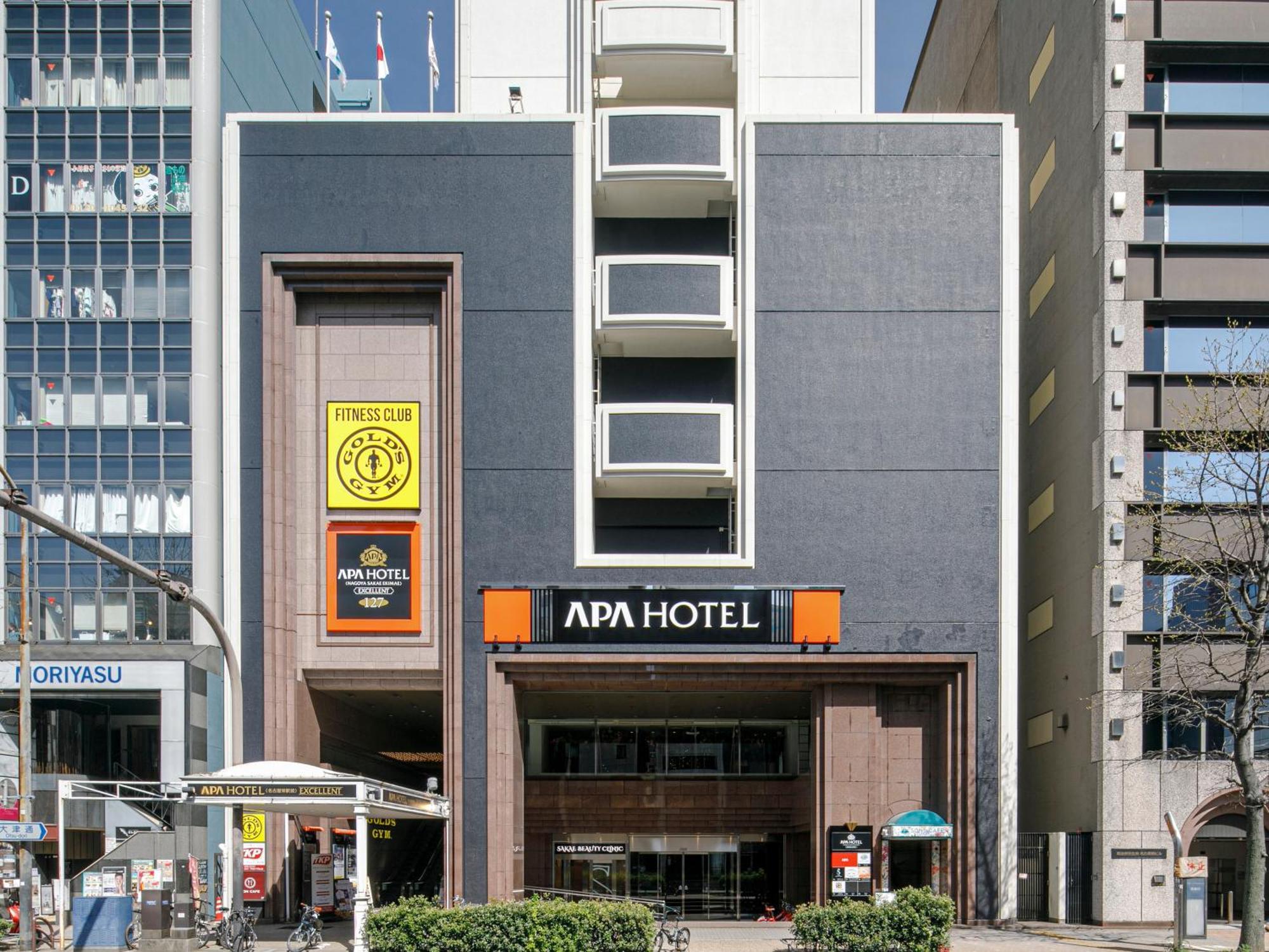 Apa Hotel Nagoya Sakae Ekimae Excellent Exteriör bild